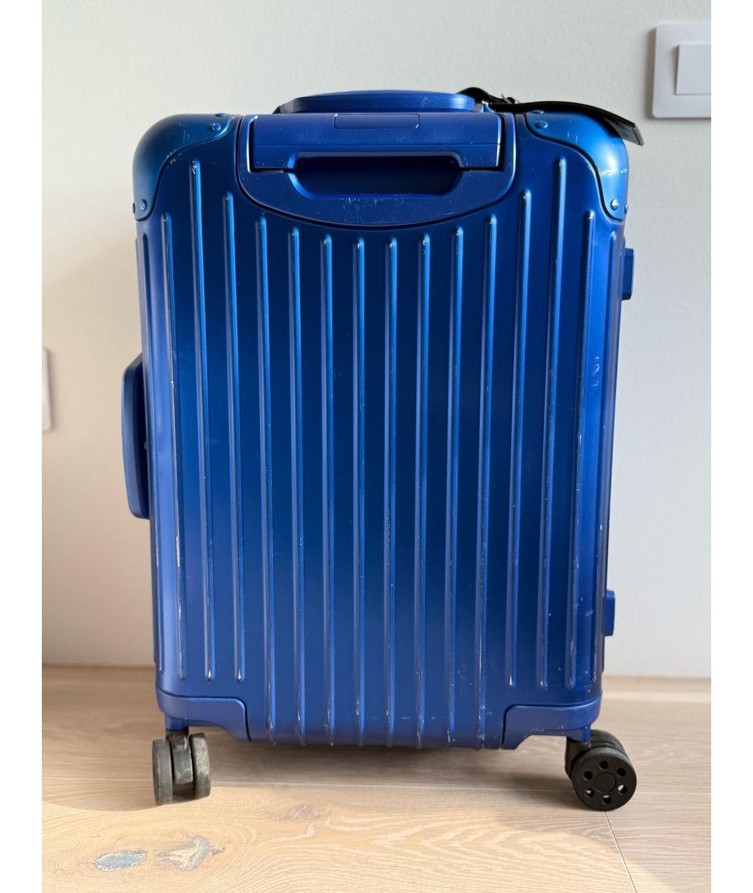 Rimowa Синий чемодан, фото 8