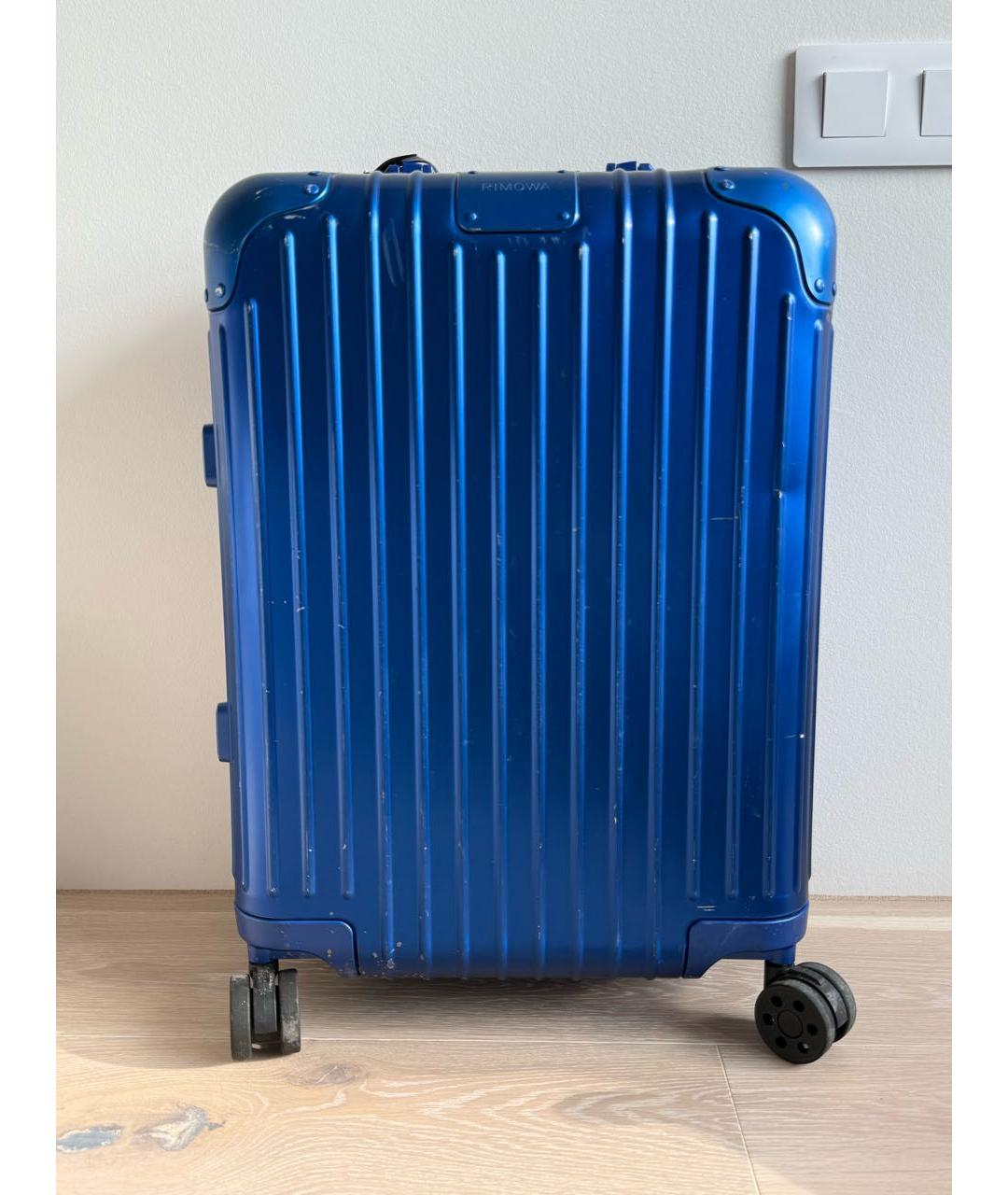 Rimowa Синий чемодан, фото 9