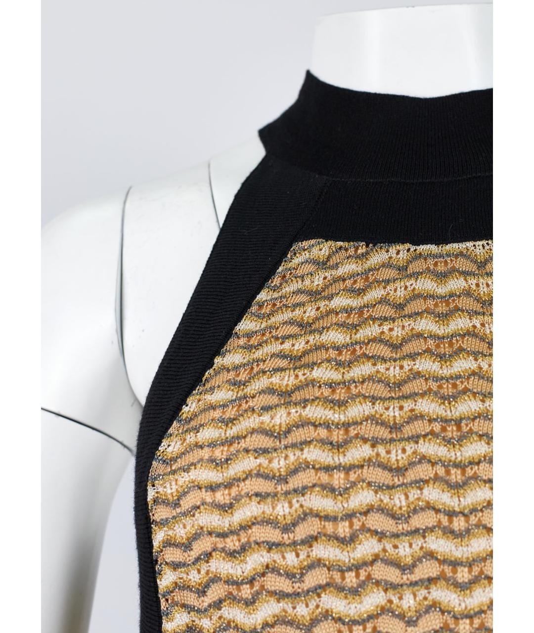 MISSONI Мульти полиамидовое коктейльное платье, фото 5