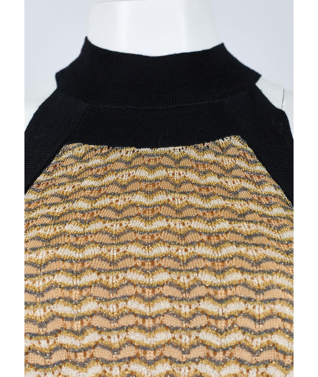 MISSONI Мульти полиамидовое коктейльное платье, фото 4