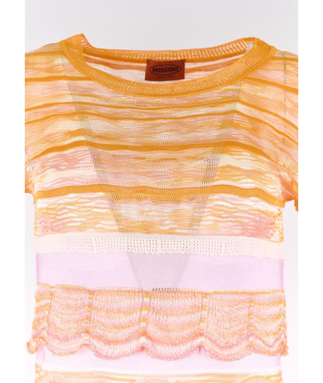 MISSONI Мульти вискозное повседневное платье, фото 4