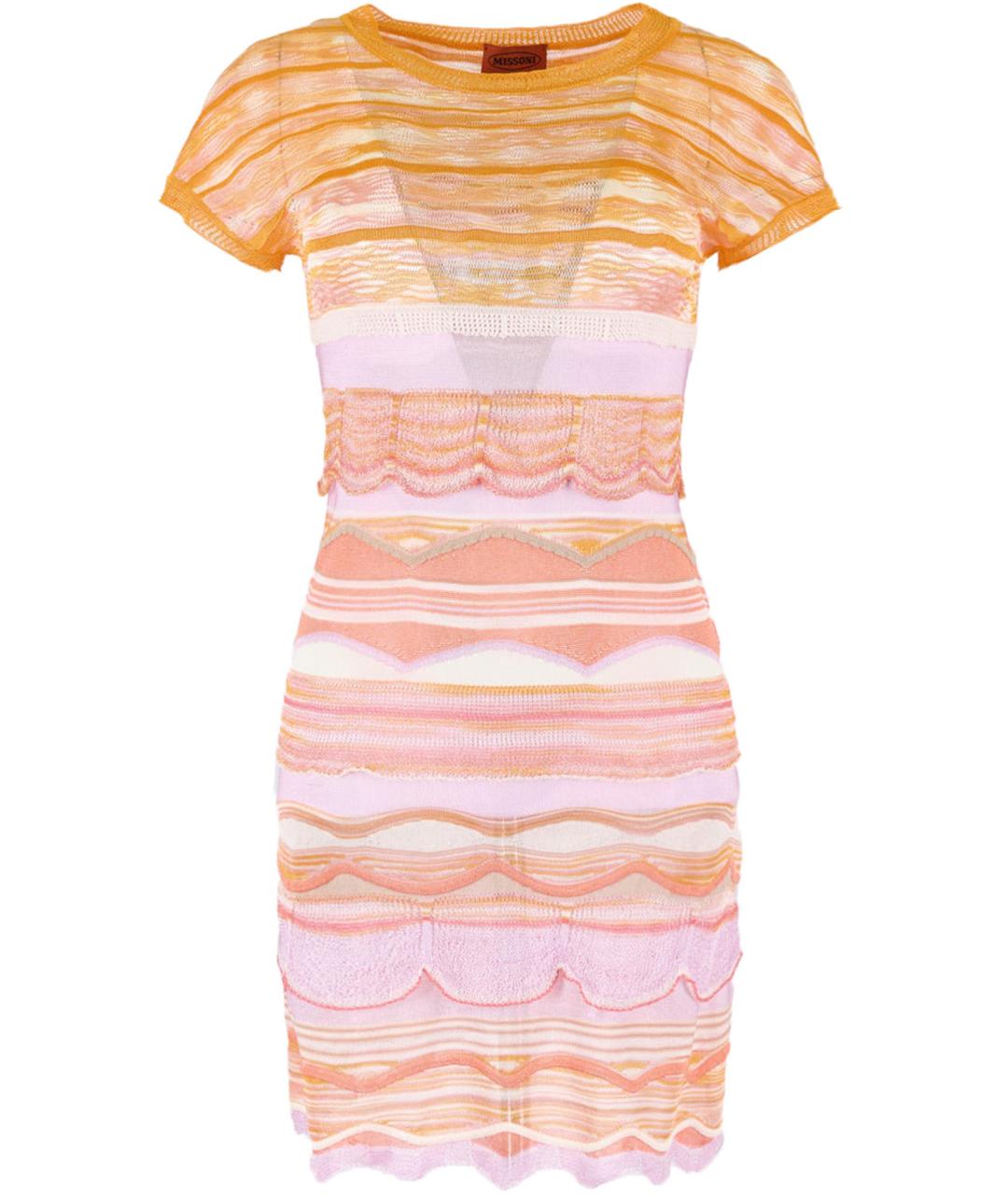 MISSONI Мульти вискозное повседневное платье, фото 1