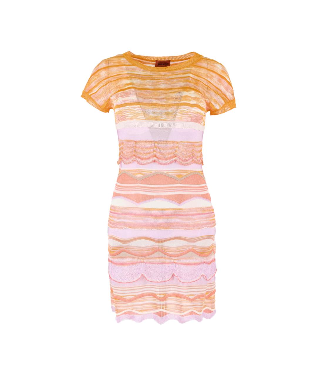 MISSONI Мульти вискозное повседневное платье, фото 6