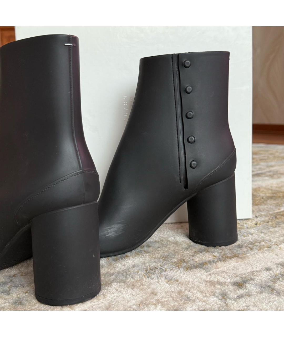 MM6 MAISON MARGIELA Черные полусапоги, фото 5
