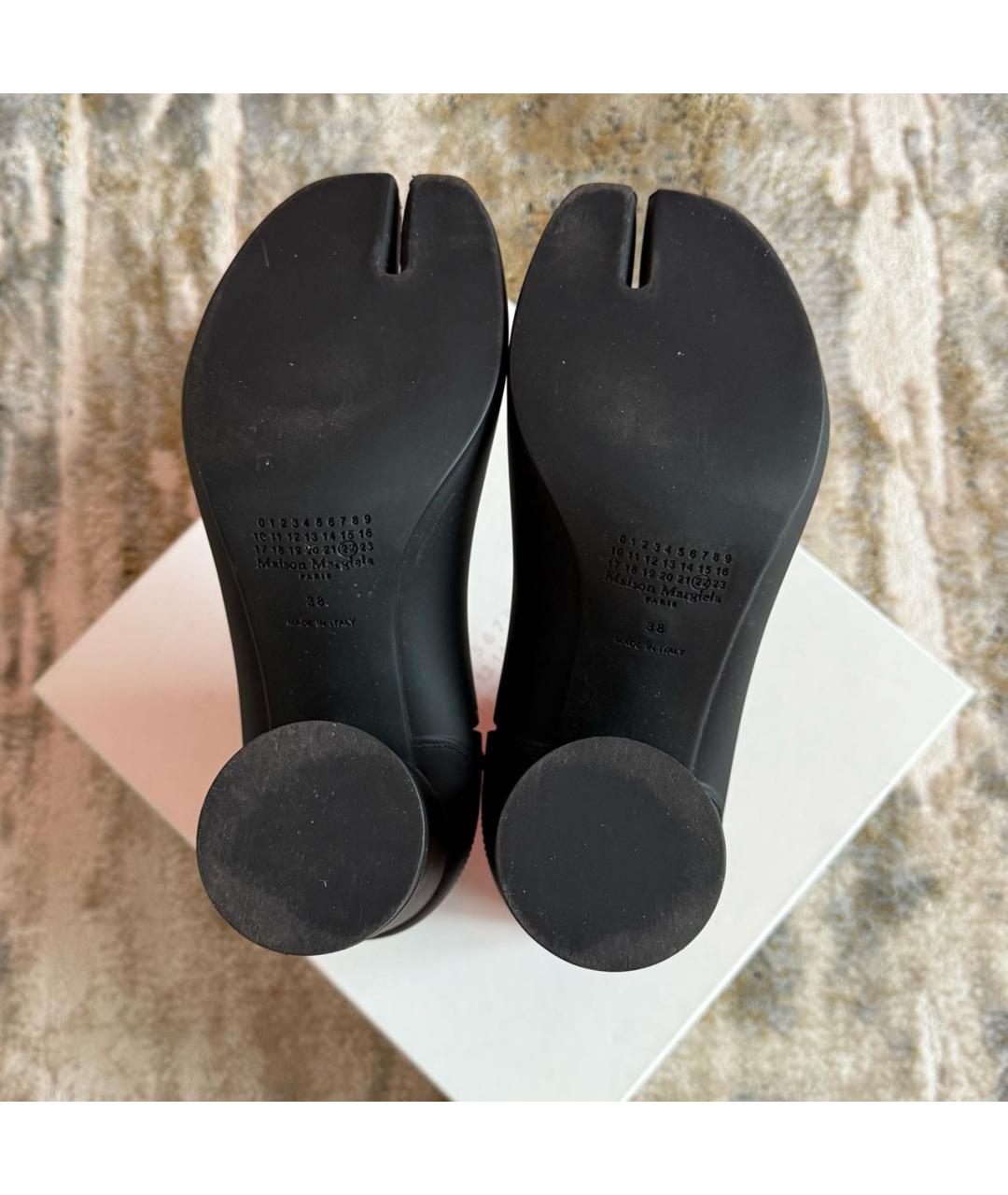MM6 MAISON MARGIELA Черные полусапоги, фото 7