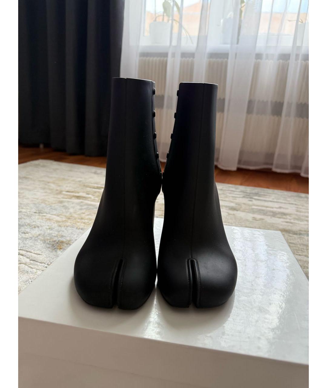 MM6 MAISON MARGIELA Черные полусапоги, фото 2