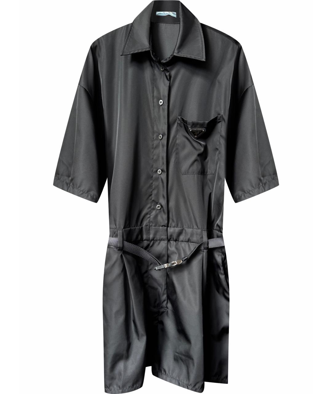 PRADA Черный комбинезон, фото 1