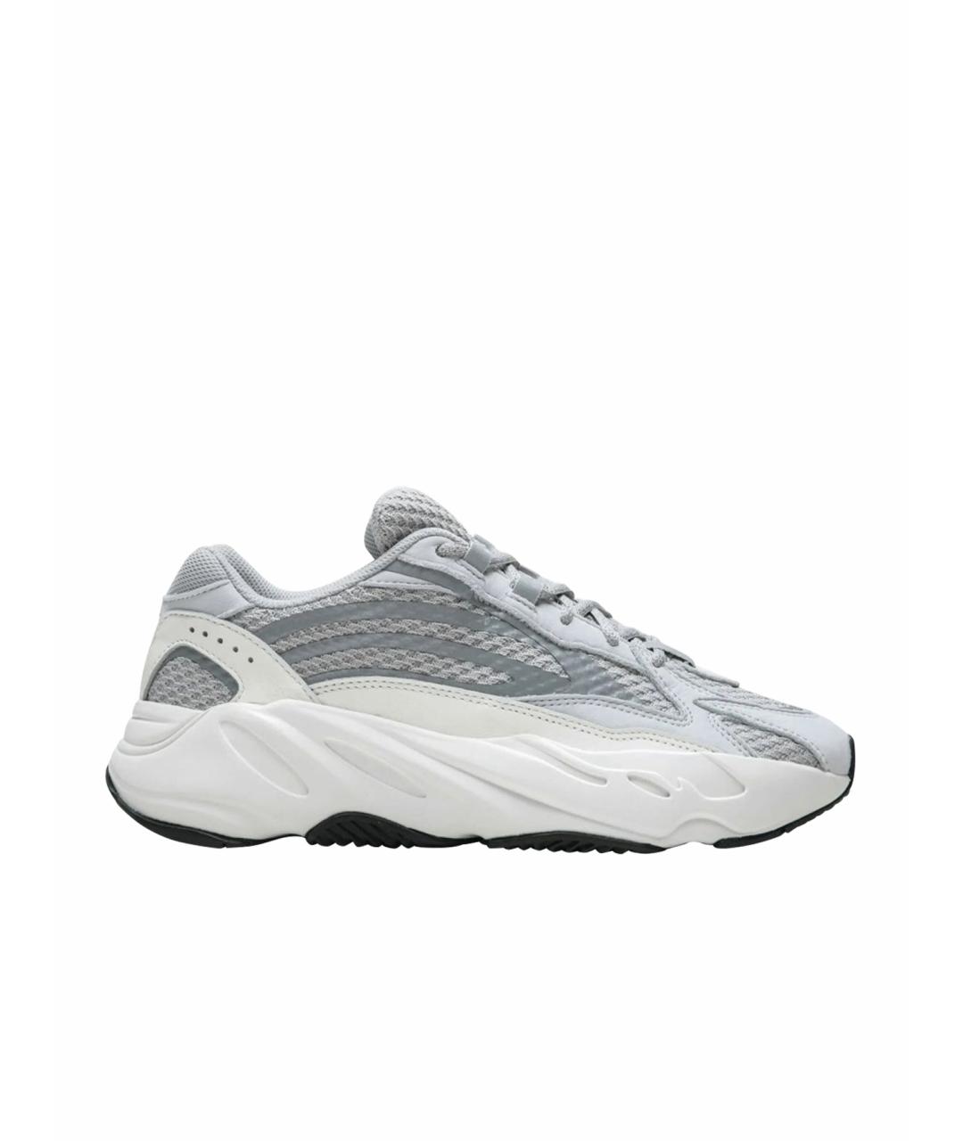 ADIDAS YEEZY Белые текстильные кроссовки, фото 1