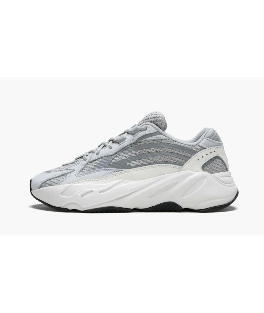 ADIDAS YEEZY Белые текстильные кроссовки, фото 9