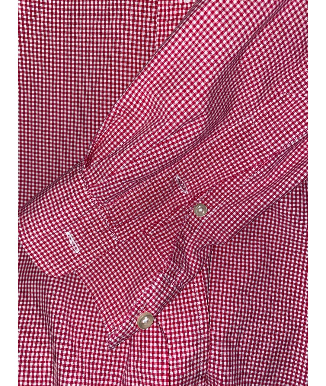 POLO RALPH LAUREN Розовая хлопковая кэжуал рубашка, фото 3