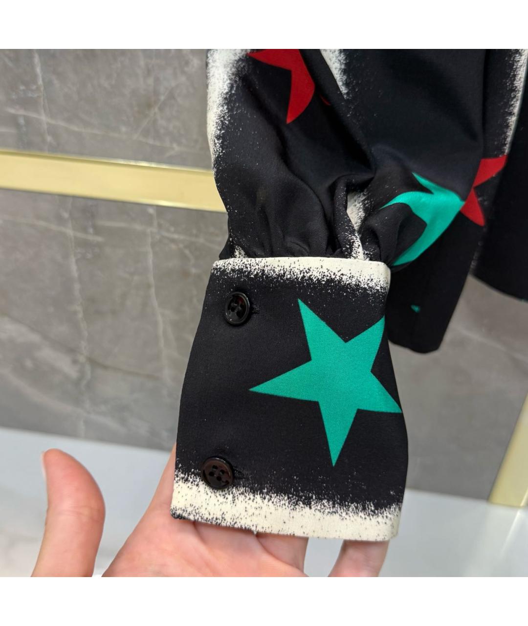 SAINT LAURENT Шелковая рубашка, фото 8