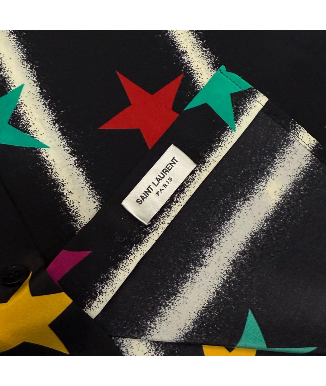 SAINT LAURENT Шелковая рубашка, фото 5