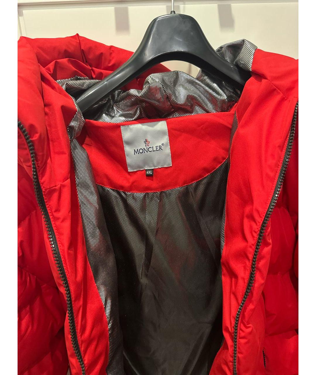 MONCLER Красная куртка, фото 3