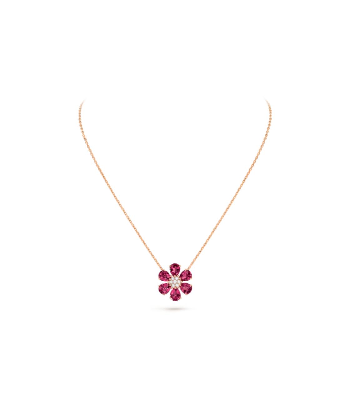 VAN CLEEF & ARPELS Розовая подвеска из розового золота, фото 5