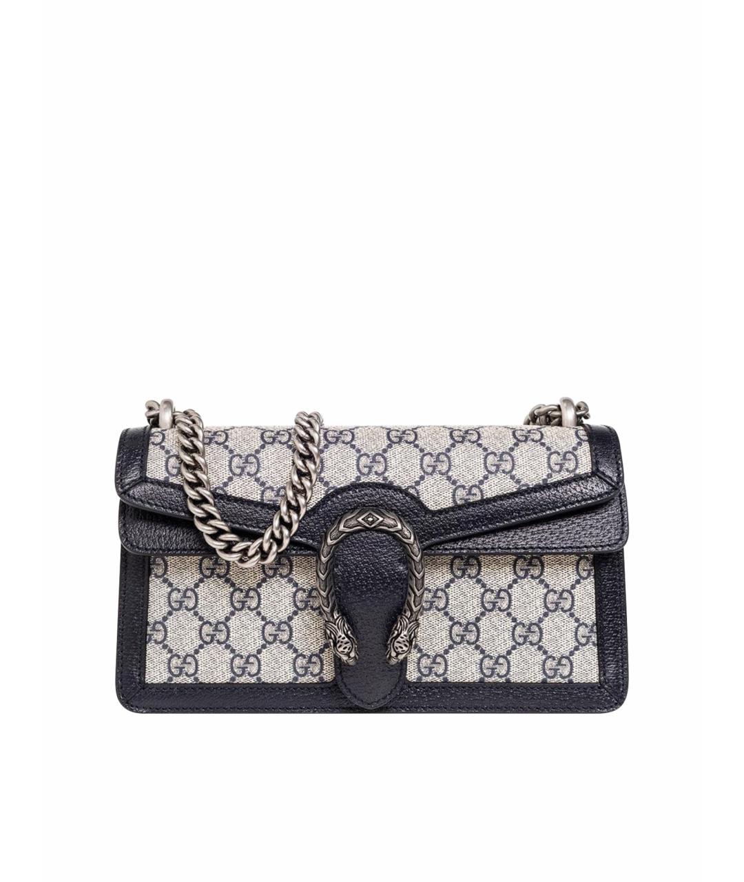 GUCCI Бежевая тканевая сумка через плечо, фото 1