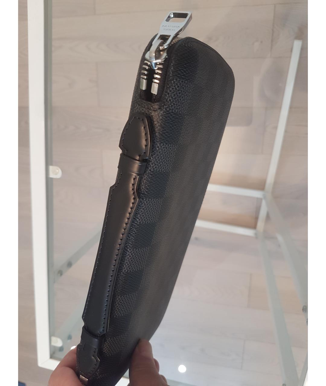 LOUIS VUITTON Серый кошелек, фото 5
