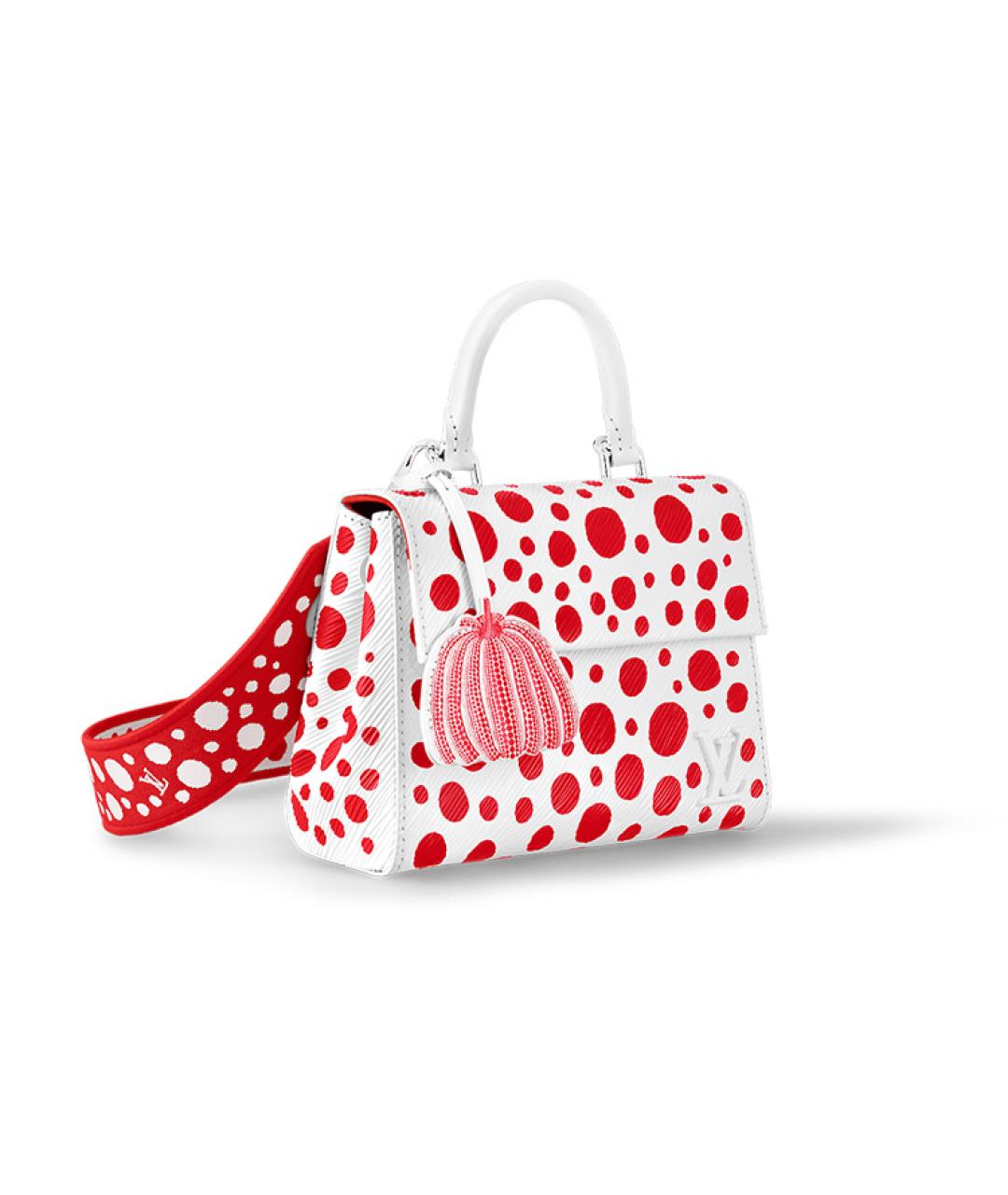 LOUIS VUITTON Белая сумка с короткими ручками, фото 2