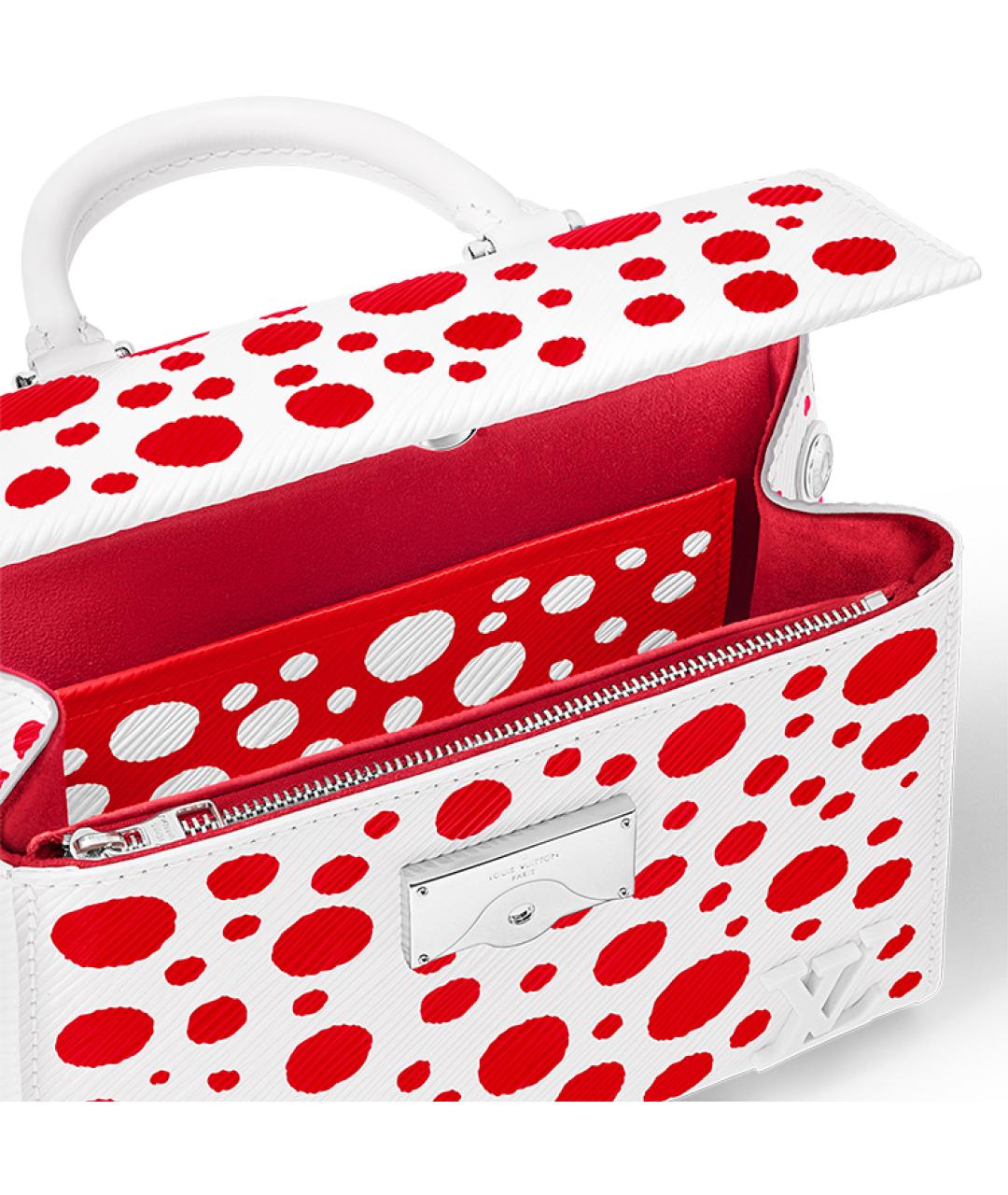 LOUIS VUITTON Белая сумка с короткими ручками, фото 7