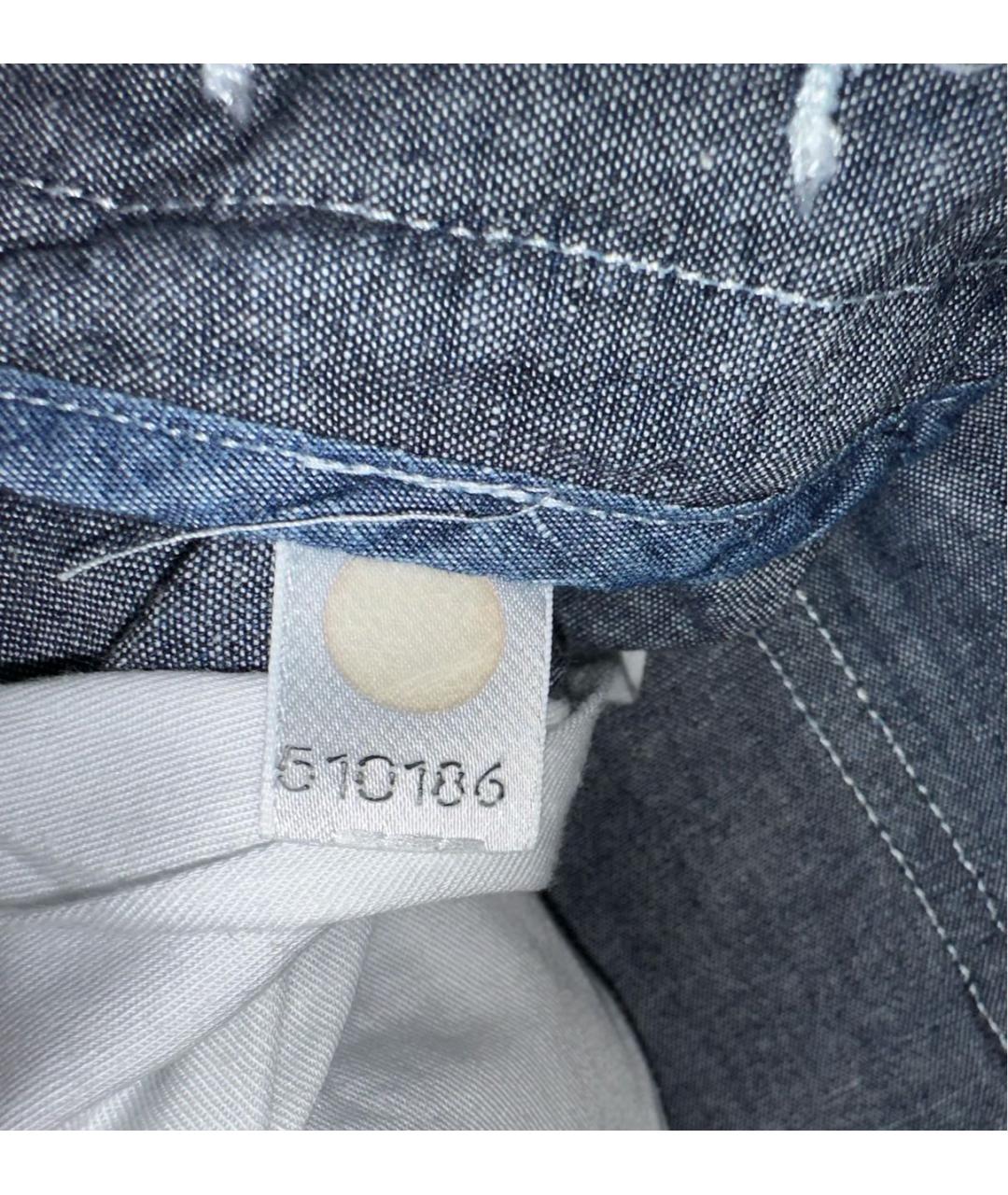 STONE ISLAND Серые хлопковые повседневные брюки, фото 8