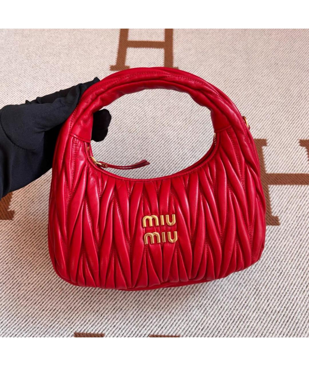 MIU MIU Сумка с короткими ручками, фото 5