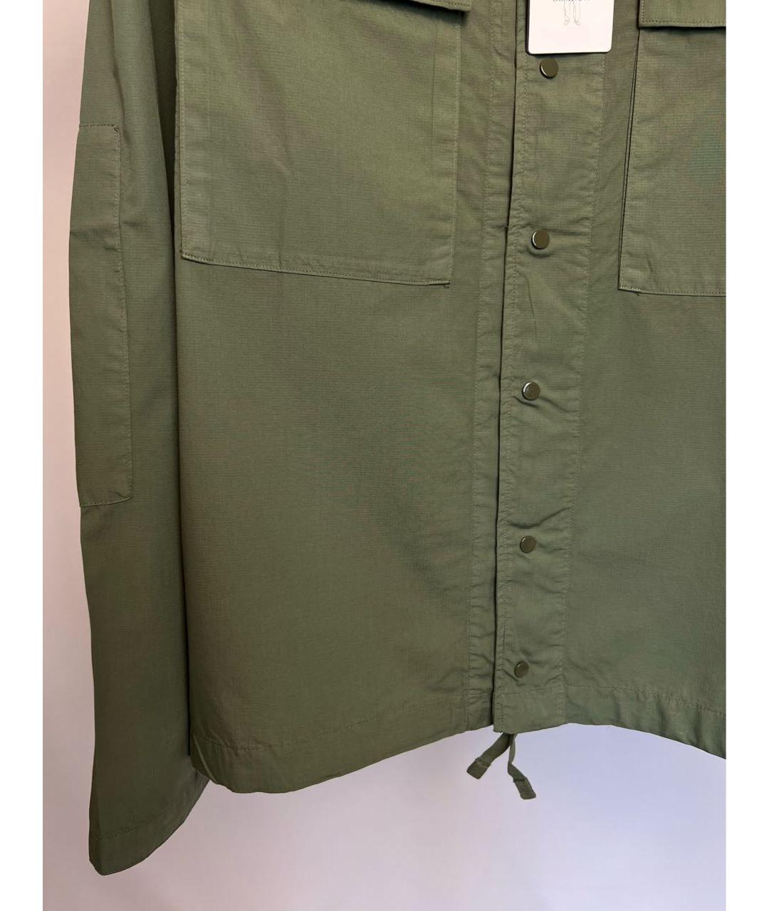 CP COMPANY Хаки хлопковая кэжуал рубашка, фото 4