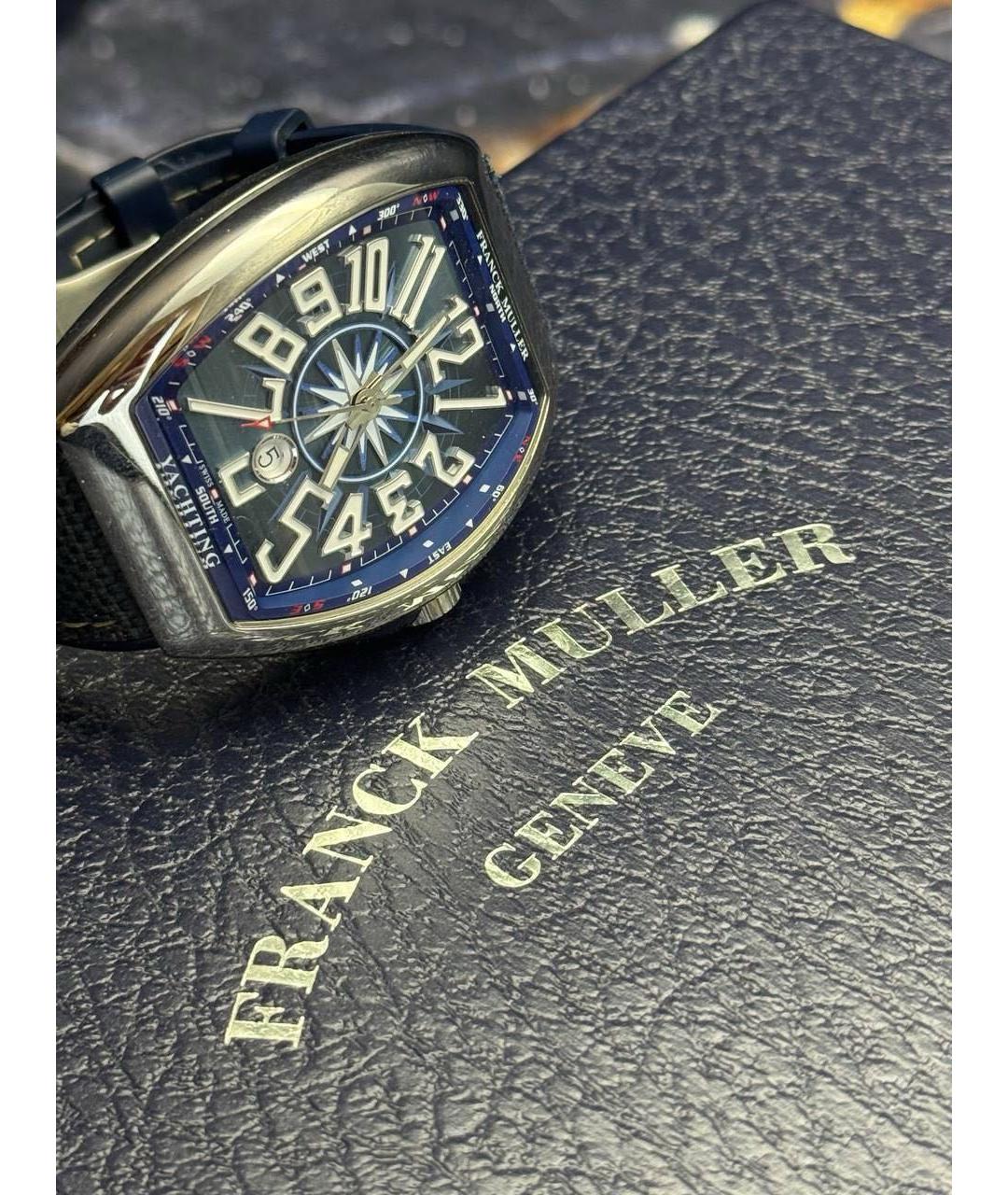 FRANCK MULLER Синие часы, фото 5