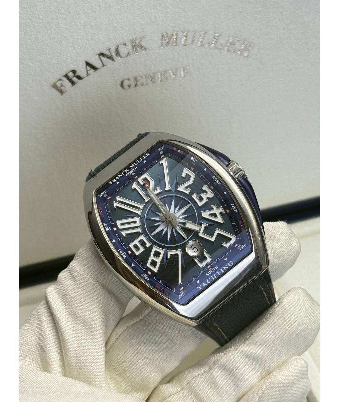 FRANCK MULLER Синие часы, фото 2