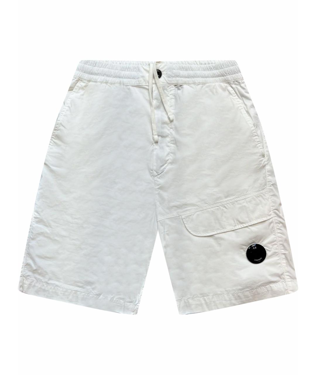 CP COMPANY Бежевые хлопковые шорты, фото 1