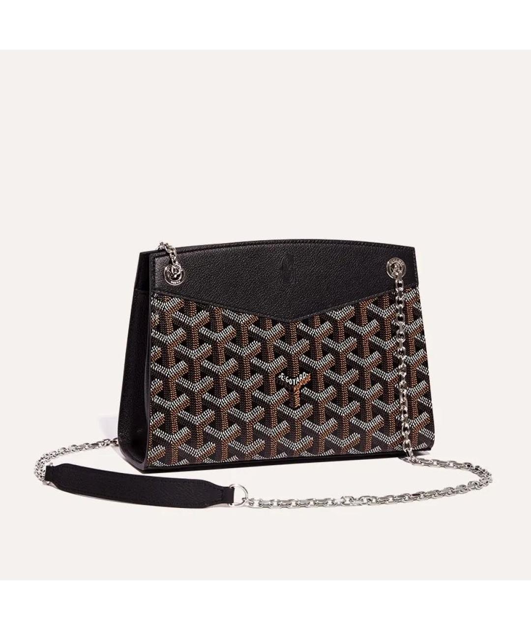 GOYARD Черная сумка через плечо, фото 6