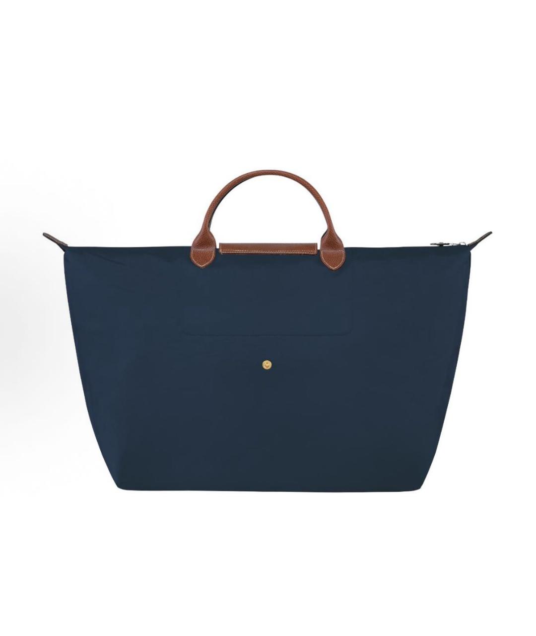 LONGCHAMP Темно-синяя сумка тоут, фото 2