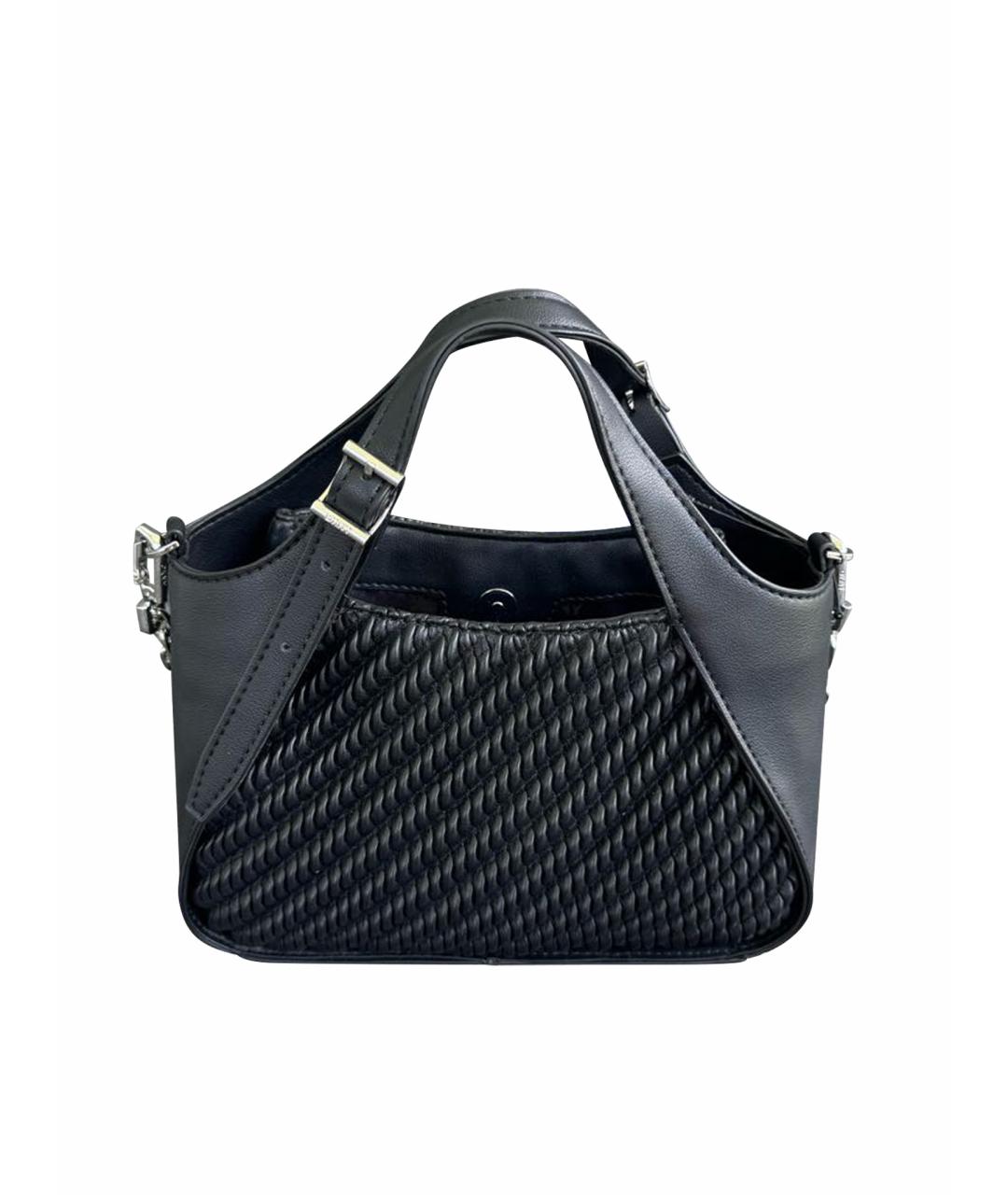 DKNY Черная сумка через плечо из искусственной кожи, фото 1