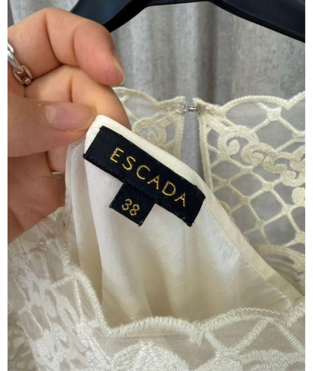ESCADA Бежевая блузы, фото 3