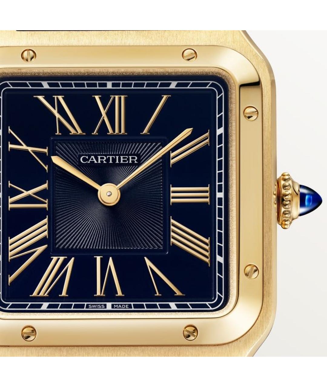 CARTIER Золотые часы из желтого золота, фото 4