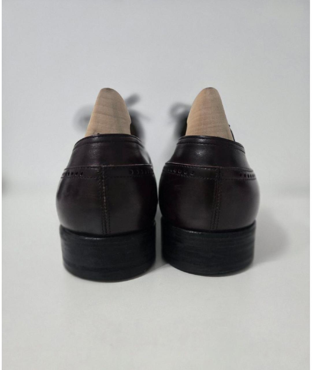 JOHN LOBB Коричневые кожаные туфли, фото 4
