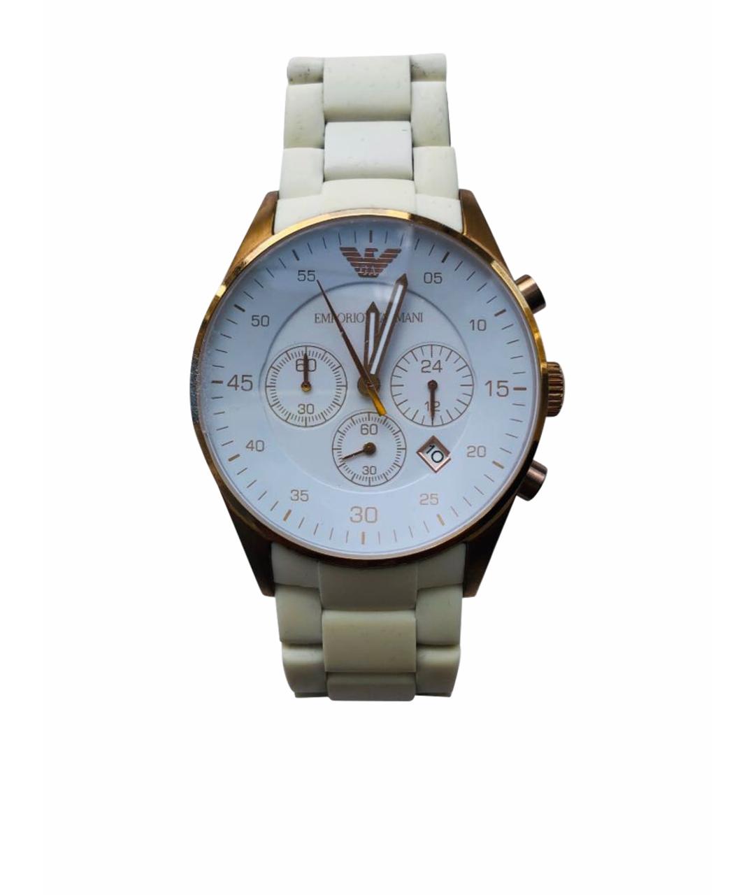 EMPORIO ARMANI Белые часы, фото 1