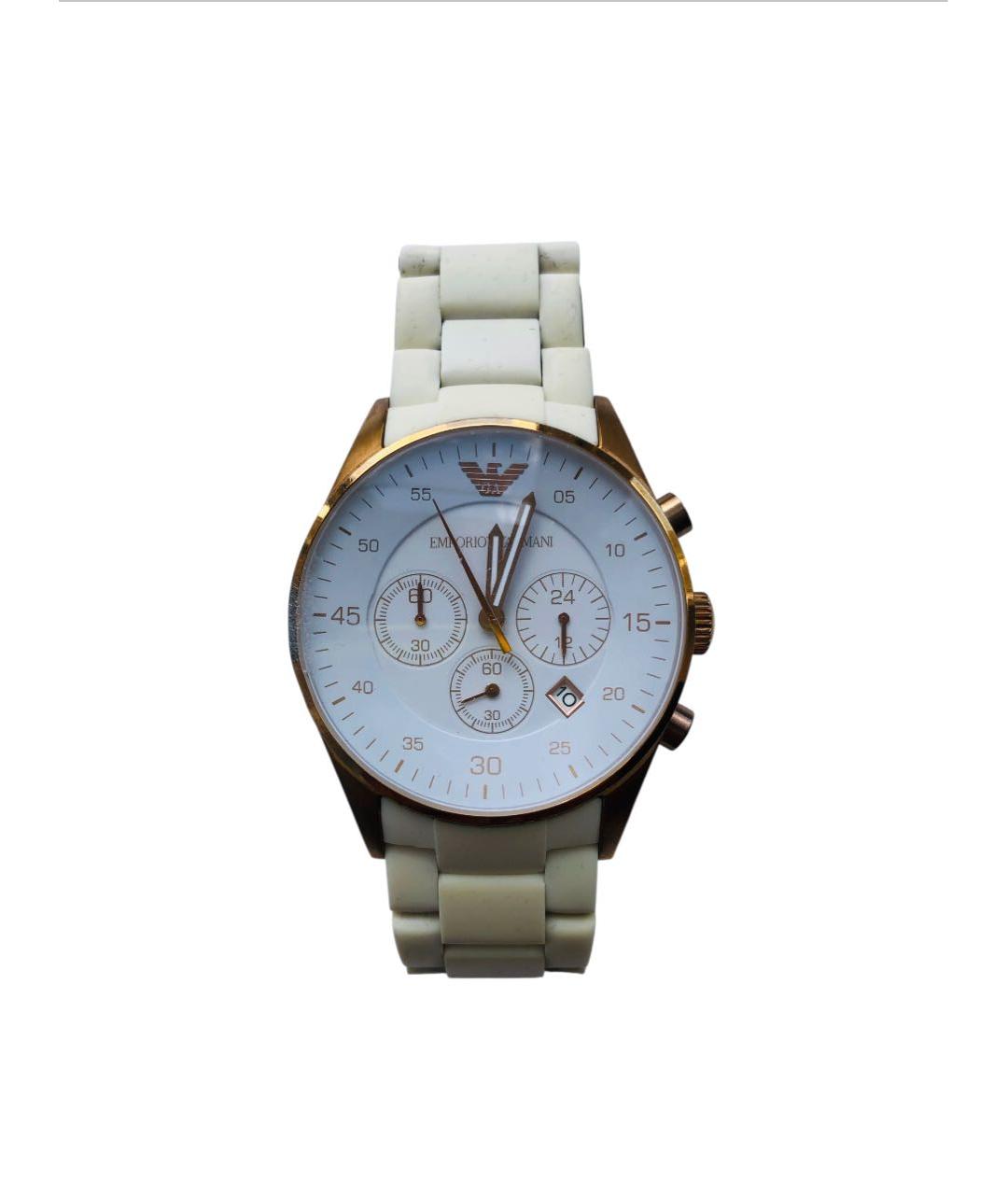 EMPORIO ARMANI Белые часы, фото 8