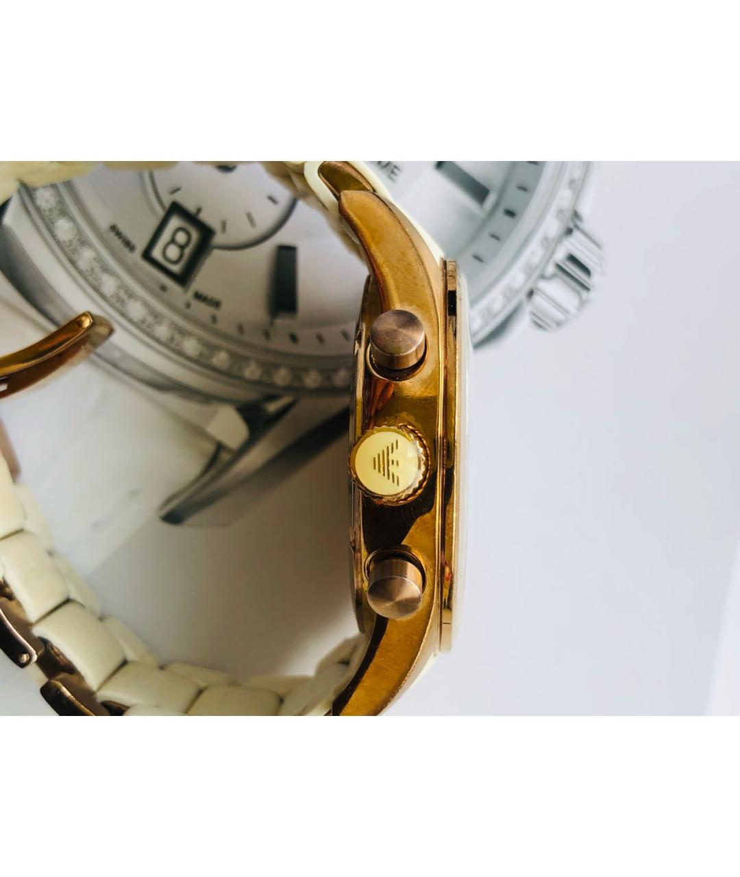 EMPORIO ARMANI Белые часы, фото 6