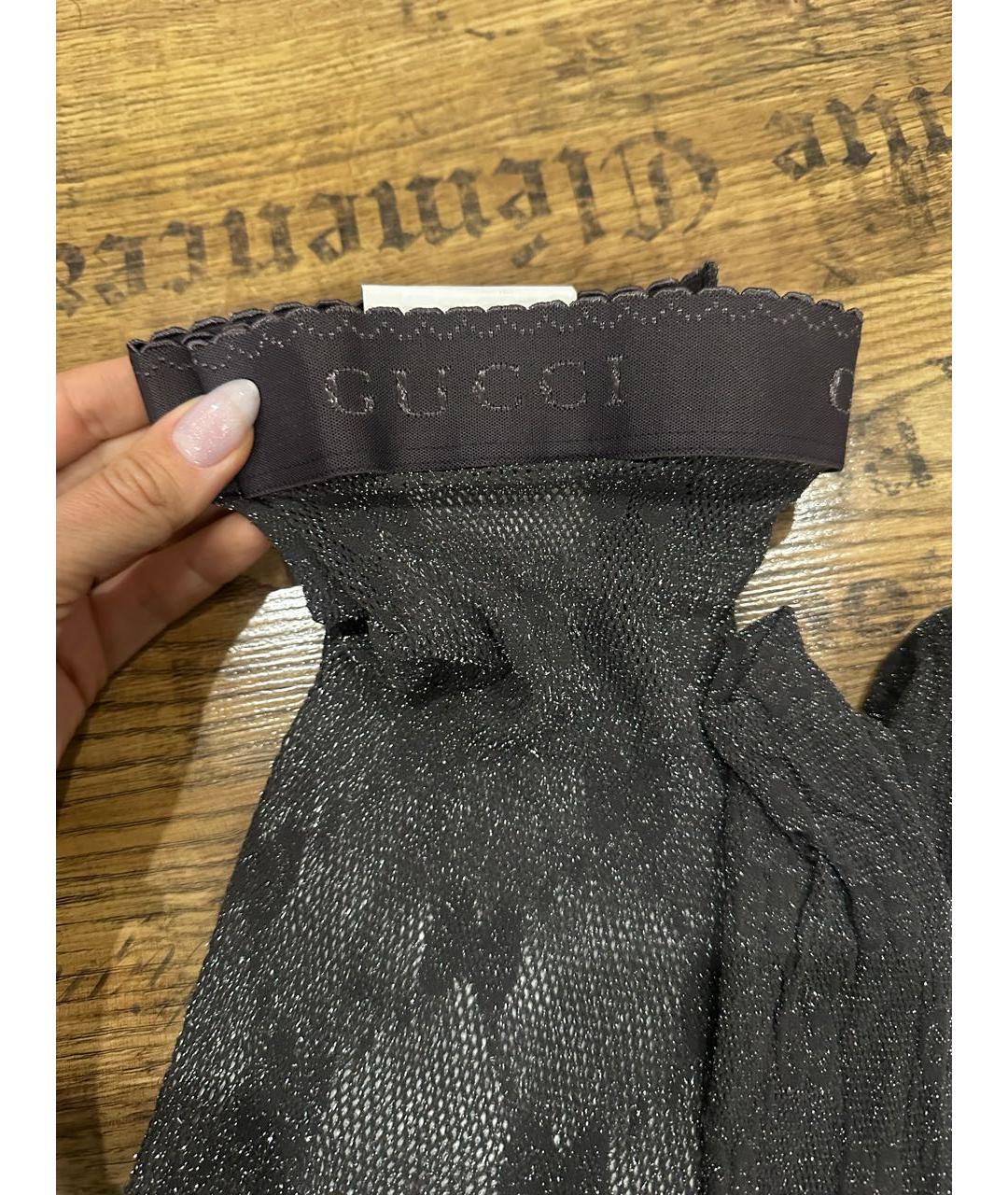 GUCCI Серые носки, чулки и колготы, фото 4