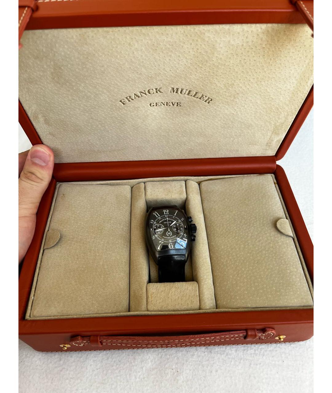 FRANCK MULLER Черные керамические часы, фото 2