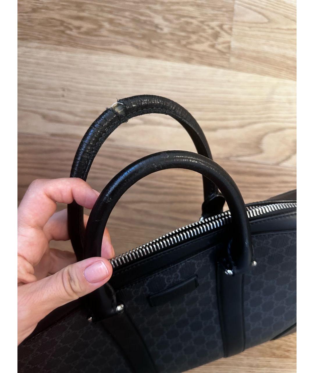 GUCCI Черный портфель, фото 7