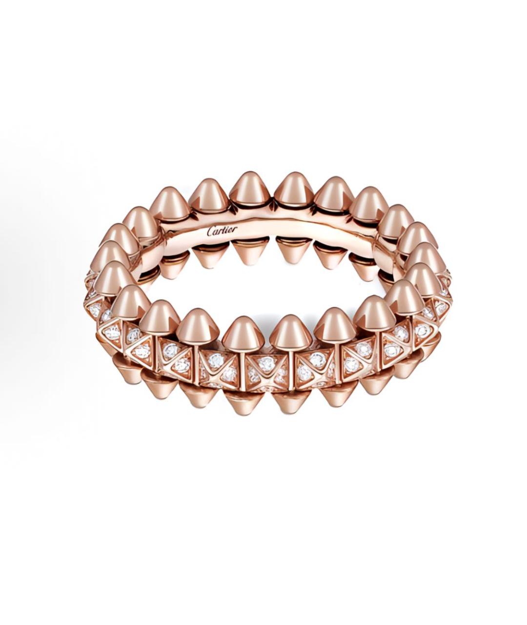CARTIER Золотое кольцо из розового золота, фото 4
