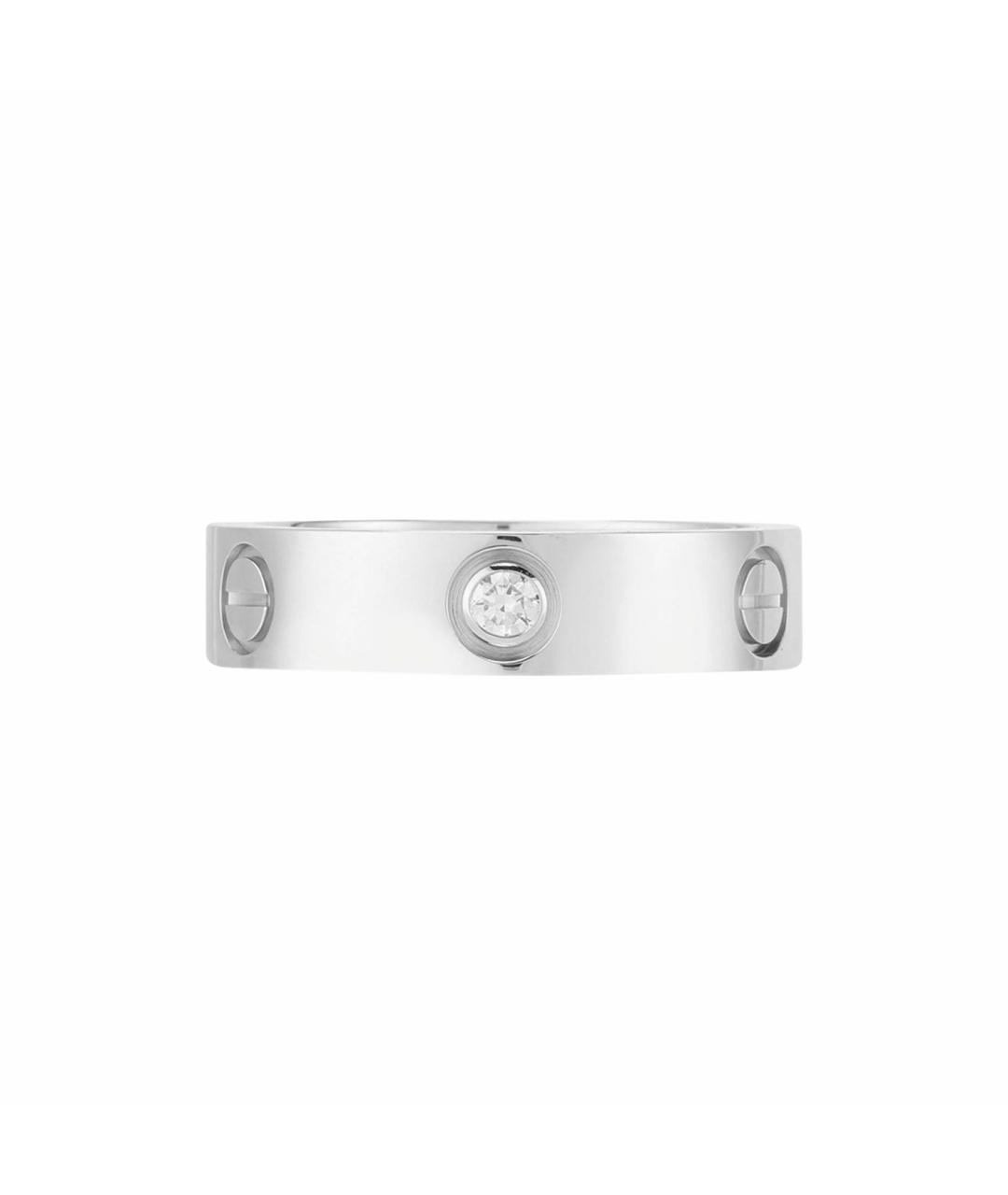 CARTIER Серебряное кольцо из белого золота, фото 1