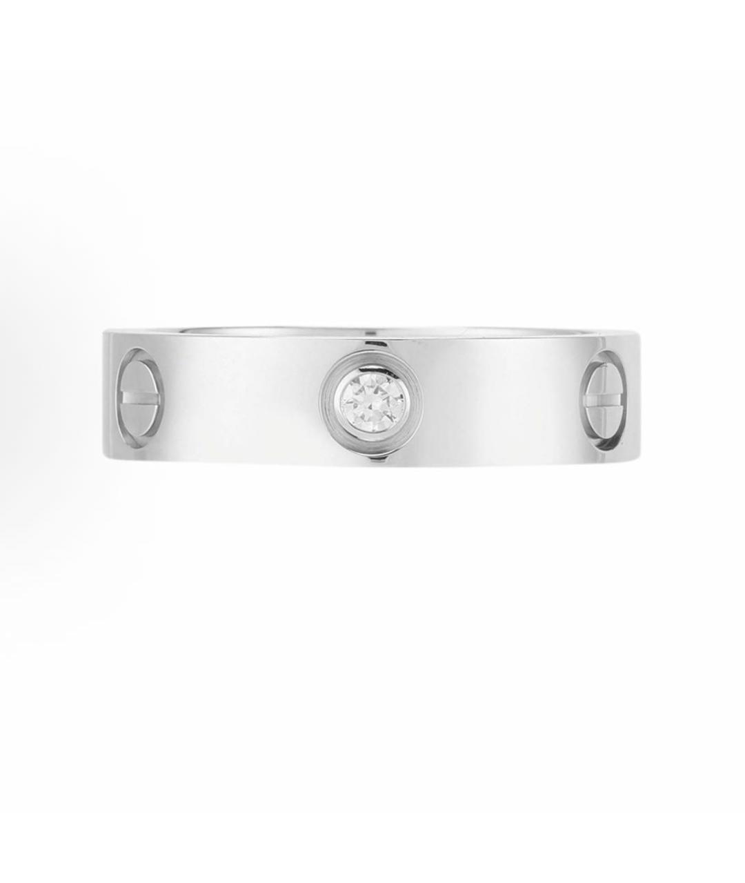 CARTIER Серебряное кольцо из белого золота, фото 5