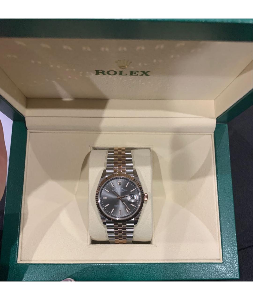 ROLEX Золотые часы из розового золота, фото 2