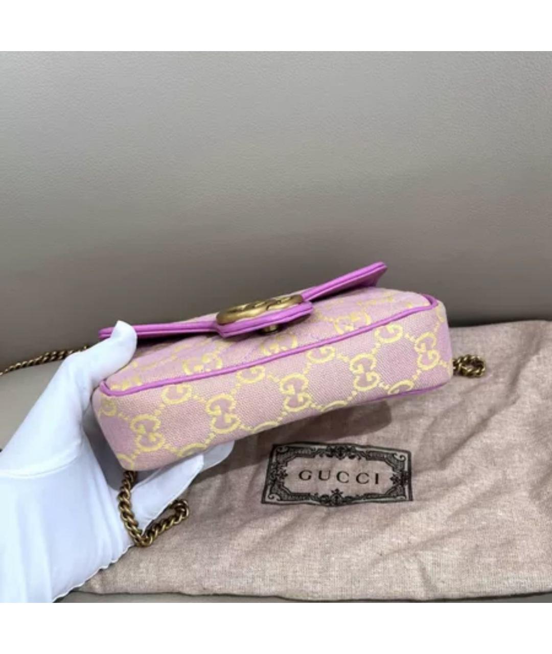 GUCCI Мульти тканевая сумка через плечо, фото 4