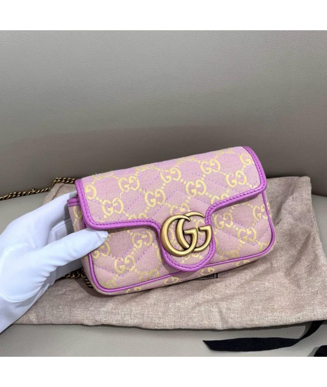 GUCCI Мульти тканевая сумка через плечо, фото 3