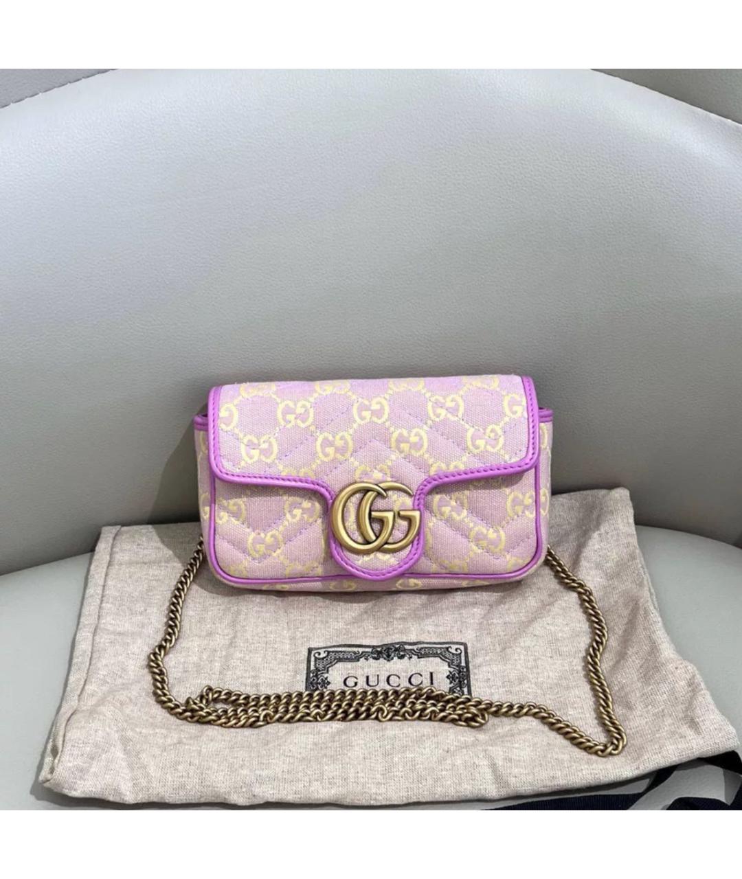 GUCCI Мульти тканевая сумка через плечо, фото 2