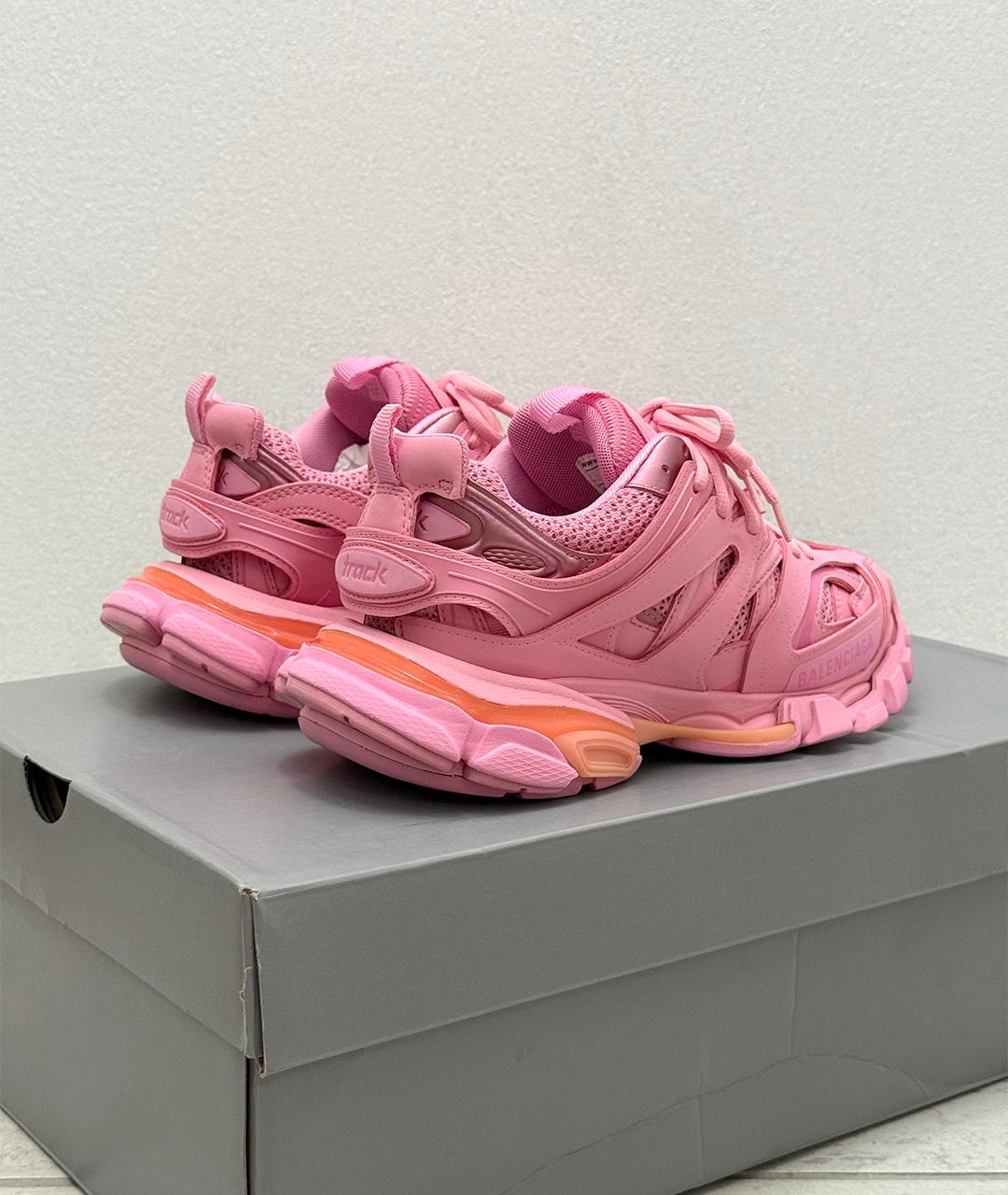 BALENCIAGA Розовые кроссовки, фото 6