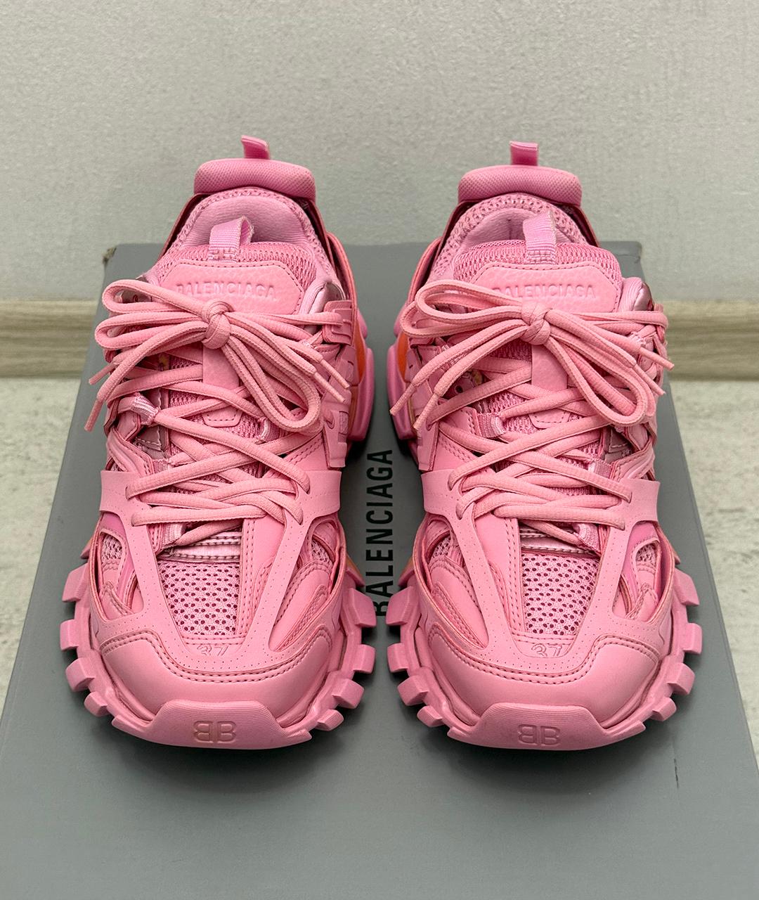 BALENCIAGA Розовые кроссовки, фото 4