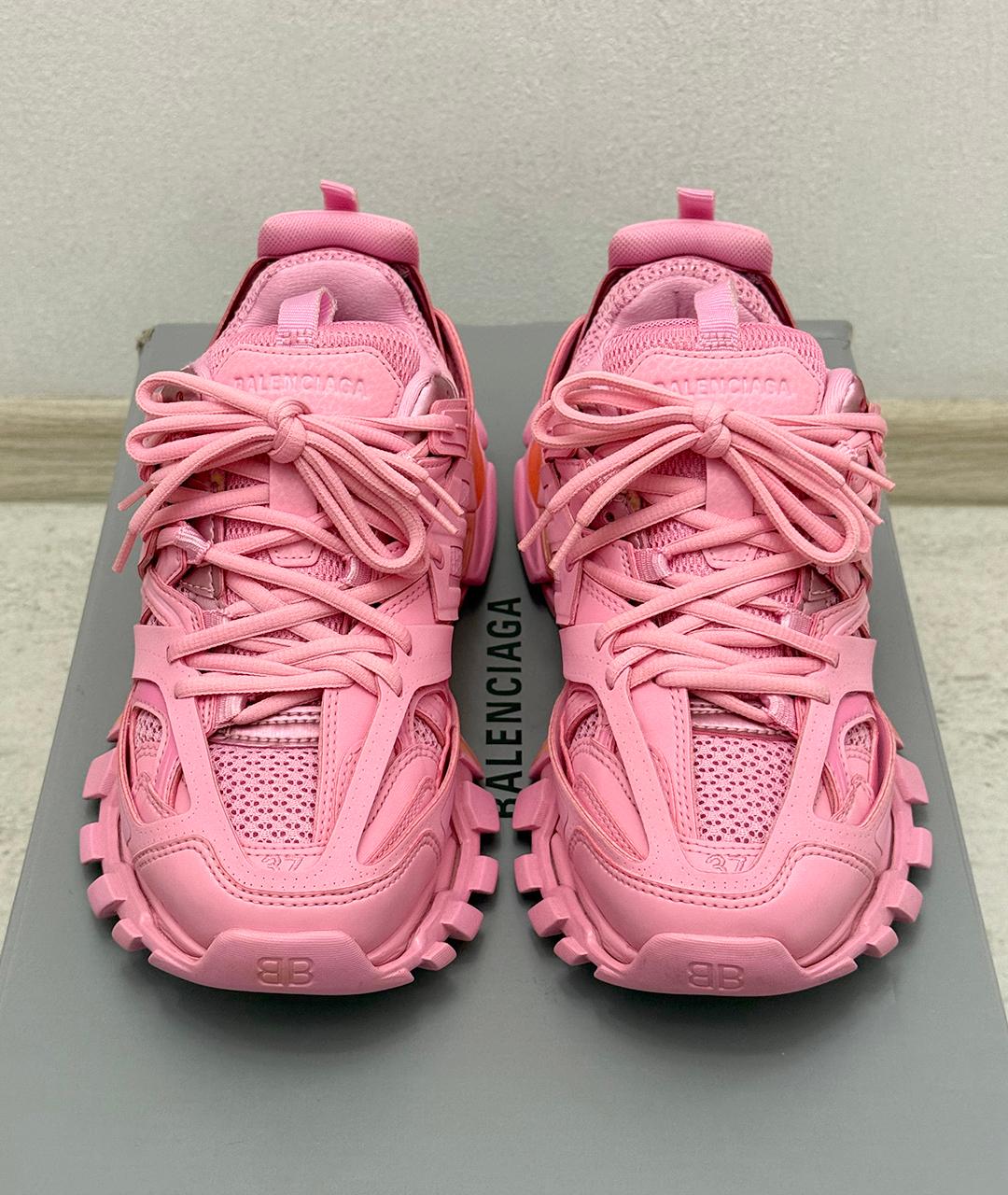 BALENCIAGA Розовые кроссовки, фото 4